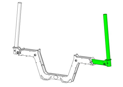 Hydrauliczne poszerzenie kłonic forwarderowych